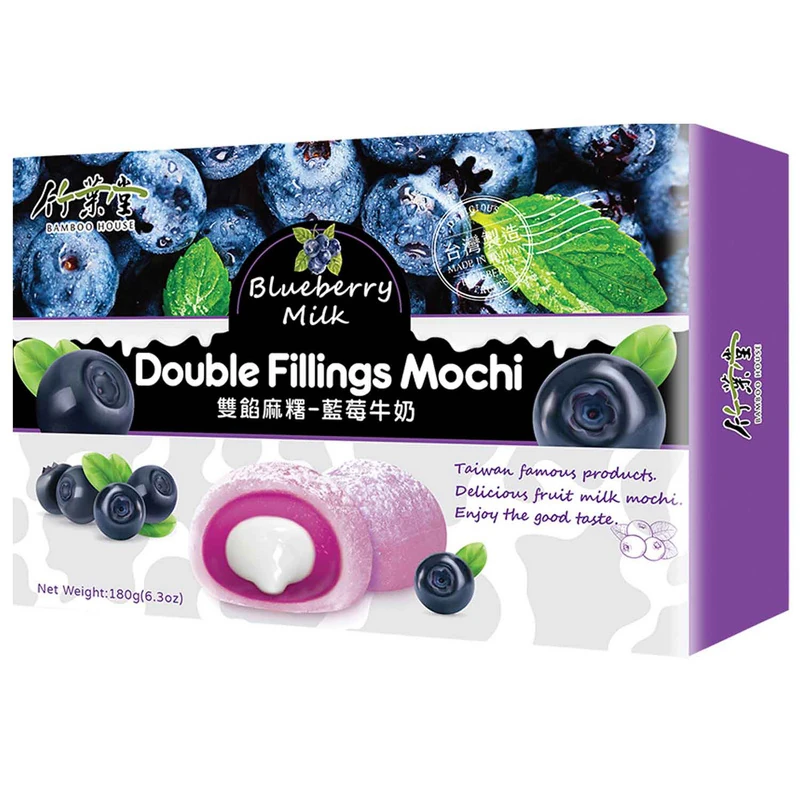 Mochi, Blaubeere und Milch von BAMBOO HOUSE