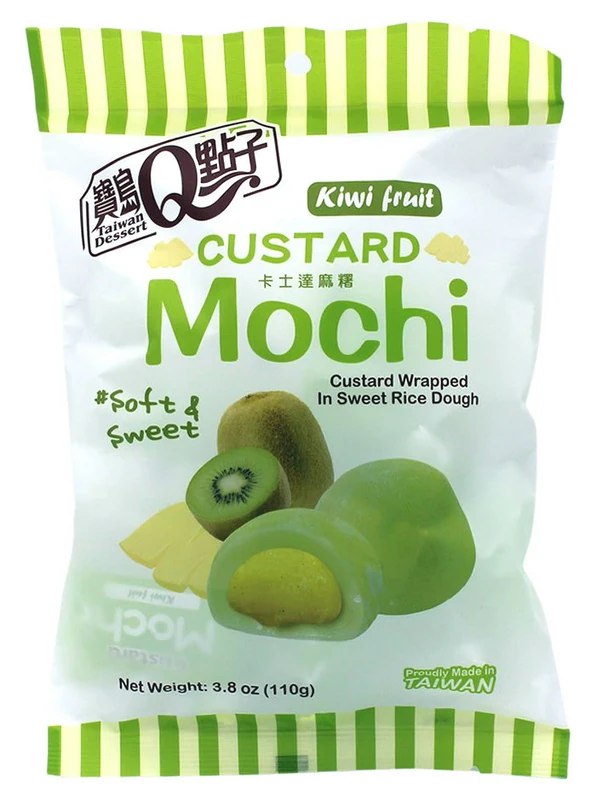 Mochi mit Puddingfüllung - Kiwi (Tüte) von ROYAL FAMILY