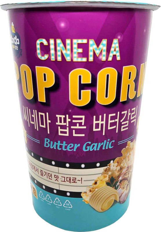 Koreanisches Cinema Popcorn - Butter-Knoblauch Geschmack von Darda