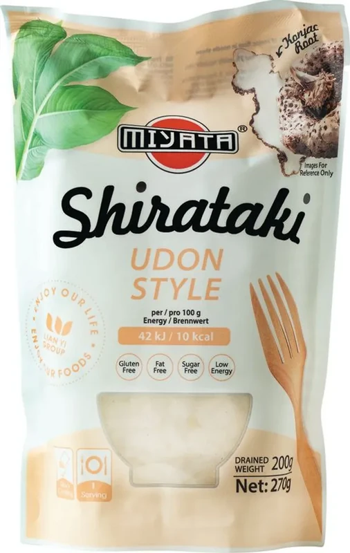 Shirataki - Udon Style Nudeln aus Konjakmehl von MIYATA