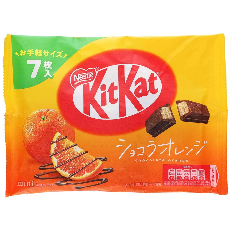 KitKat Mini Orange mit Zartbitterschokolade