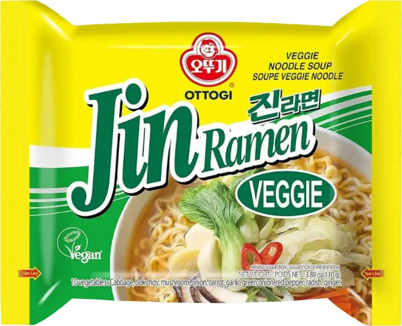 Koreanische Jin Ramen - Veggie von Ottogi