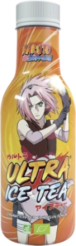 Bio Ice Tea - Schwarztee mit Melone - Limitierte Sakura Naruto Shippuden Version von ULTRA ICE TEA (Inklusive 25 Cent Pfand) [EINWEG]