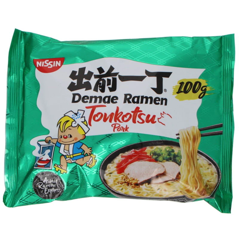 Instant-Nudeln - Demae Ramen Tonkotsu von Nissin