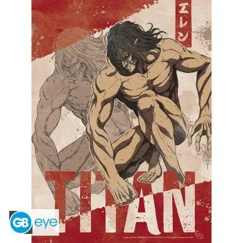 Attack on Titan - 9 Poster (21 x 29,7 cm) - Portfolio Characters S4 - AbyStyle