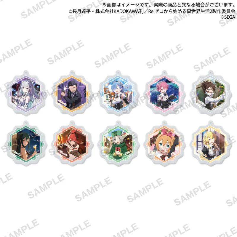 Lucky Box - Re:Zero Lost in Memories - Acrylanhänger (Capsule Acrylic Strap) - Bushiroad