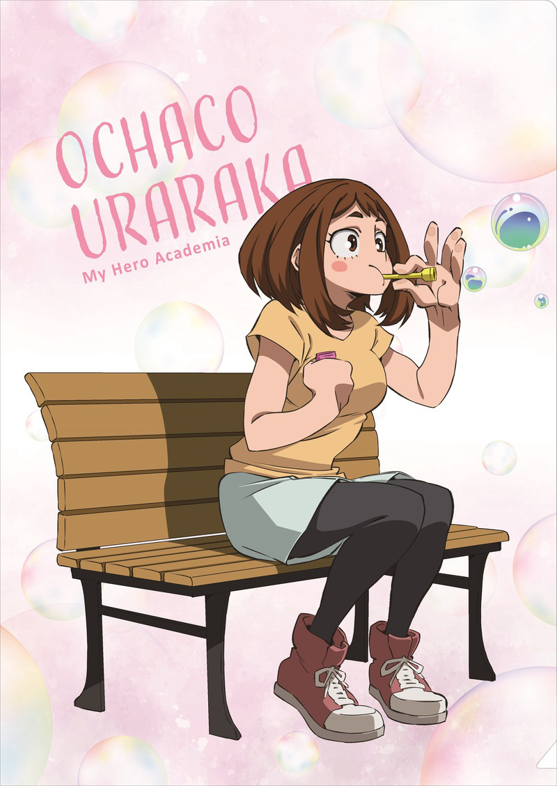 Ochako Uraraka (Blow! Soap Bubble!) - My Hero Academia - Clear File / Aktenhülle - Movic