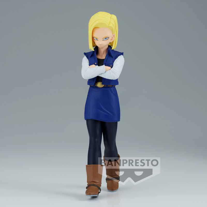 Android C 18 - Dragon Ball Z - Solid Edge Works - Banpresto