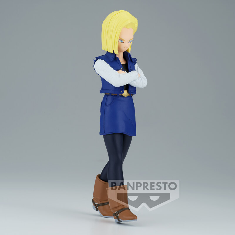 Android C 18 - Dragon Ball Z - Solid Edge Works - Banpresto