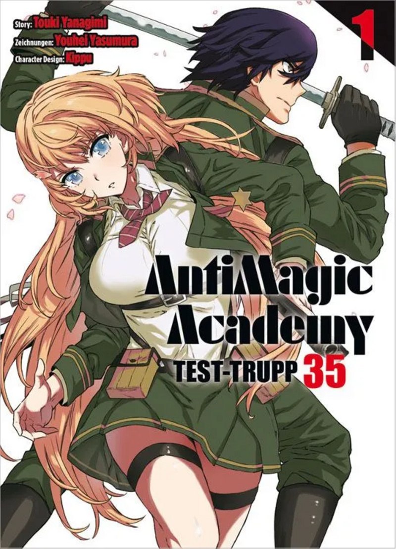 AntiMagic Academy - Test Trupp 35 - Panini - Starter-Spar-Pack Band 1 + 2