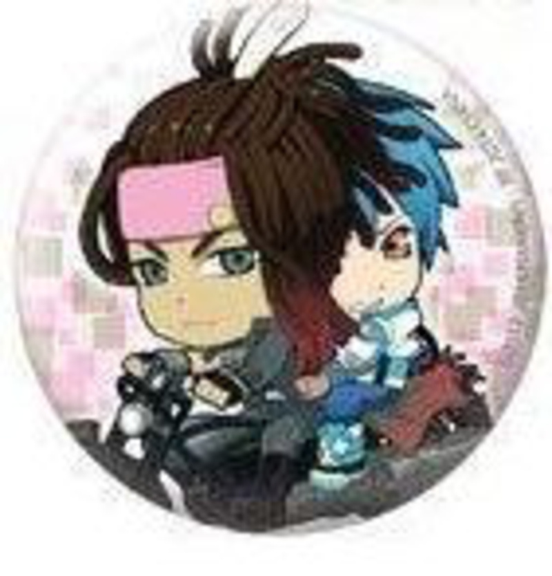 Aoba und Mink - Button