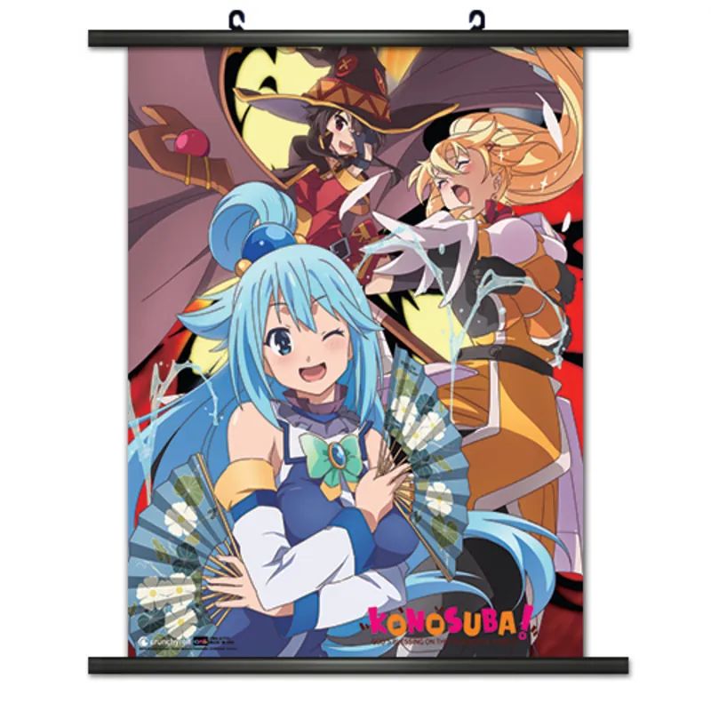 Aqua, Darkness & Megumin - Wallscroll - Konosuba - 21715