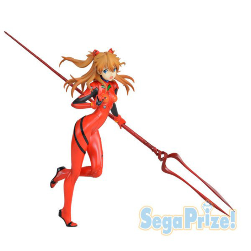 Asuka Langley Souryuu mit Longinuslanze - Sega PM Figur