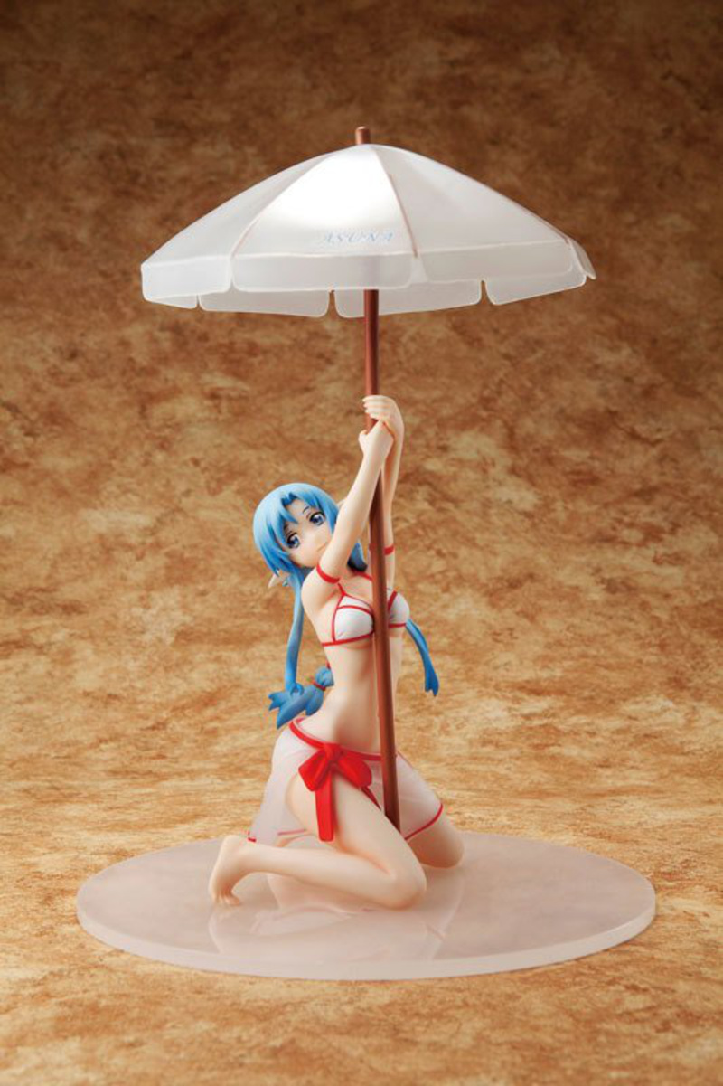 Asuna - Undine - Sexy Bikini mit Sonnenschirm