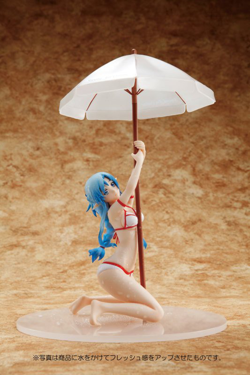 Asuna - Undine - Sexy Bikini mit Sonnenschirm