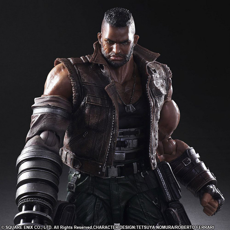 Barret Wallace - Final Fantasy VII Remake - Play Arts Kai 