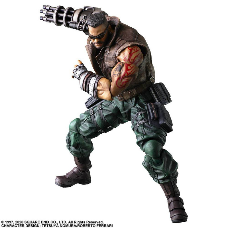 Barret Wallace (Version 2) - Final Fantasy VII Remake - Play Arts Kai