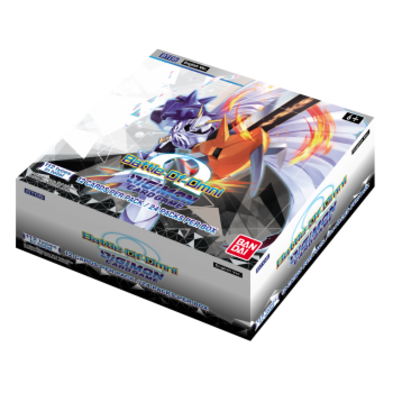 Battle of Omni (BT-05) - Digimon Card Game - Booster Display - Englisch (24 Booster mit je 12 Karten)