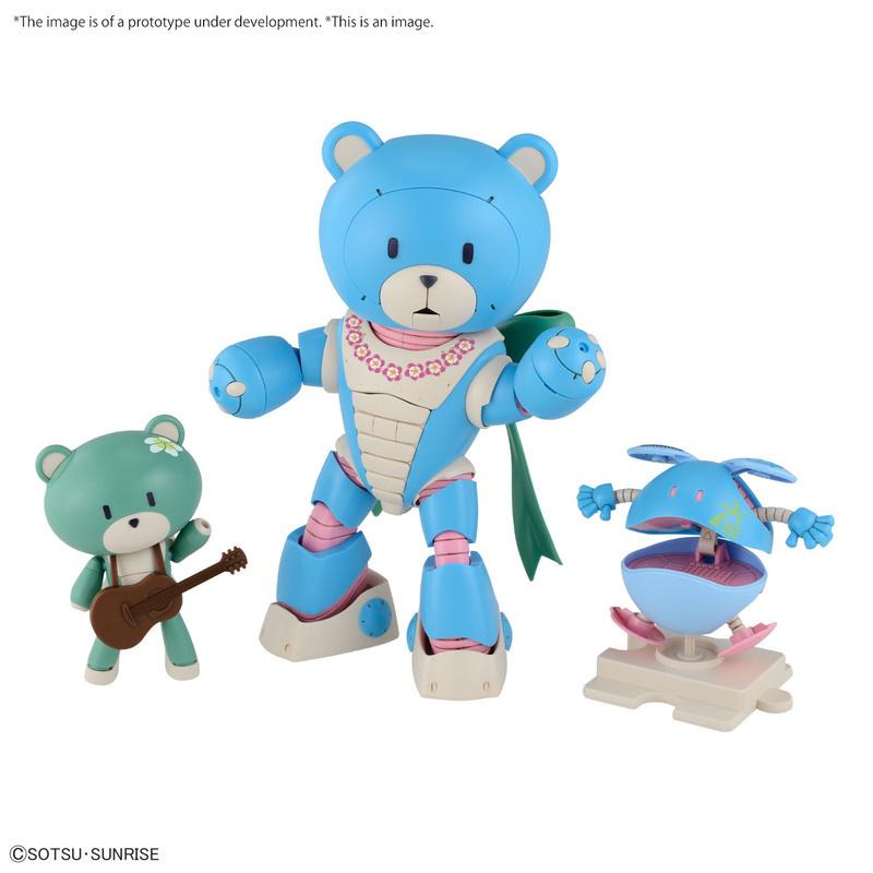 Beargguy Ohana & Aloharo Set - Gundam Build Metaverse - HG 1/144 - Bandai Spirits