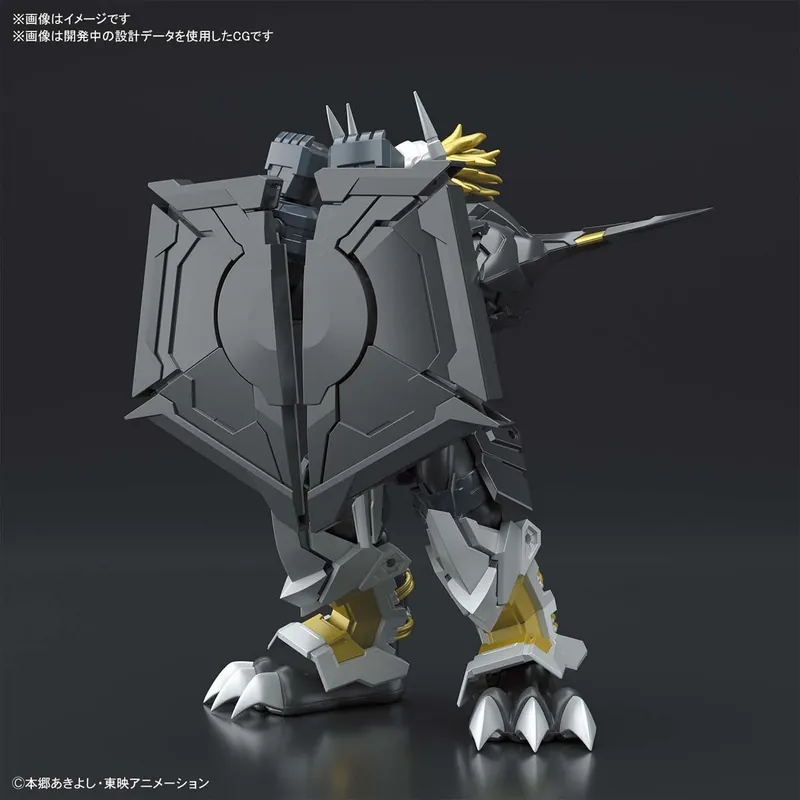 Black WarGreymon - Digimon Figure-rise Standard Amplified Model Kit - Bandai Spirits