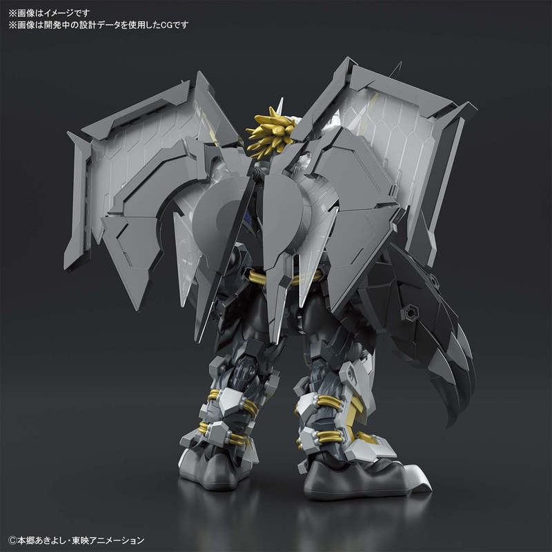 Black WarGreymon - Digimon Figure-rise Standard Amplified Model Kit - Bandai Spirits