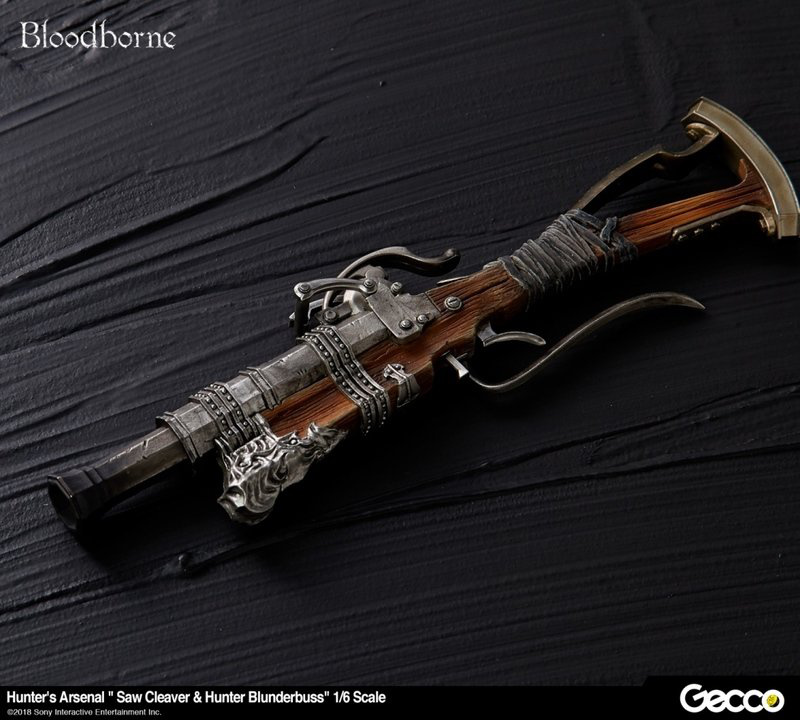 Bloodborne Hunters Arsenal: Blunderbuss/Flinte und Saw Cleaver - exklusiv für den Jäger / Hunter - Gecco