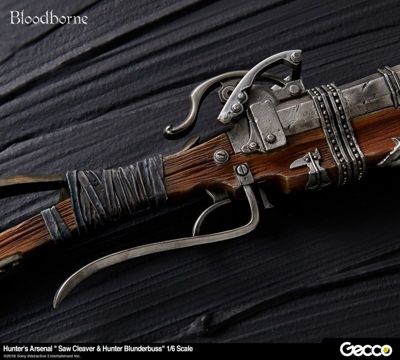 Bloodborne Hunters Arsenal: Blunderbuss/Flinte und Saw Cleaver - exklusiv für den Jäger / Hunter - Gecco