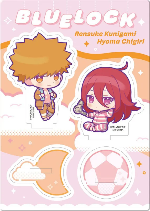 Rensuke Kunigami & Hyoma Chigiri - Acryl-Aufsteller - Buddycolle Good Night Ver. 2 - Megahouse