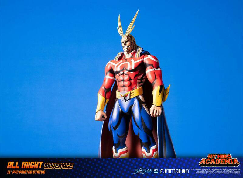 All Might - Silver Age - First 4 Figures PVC Figure