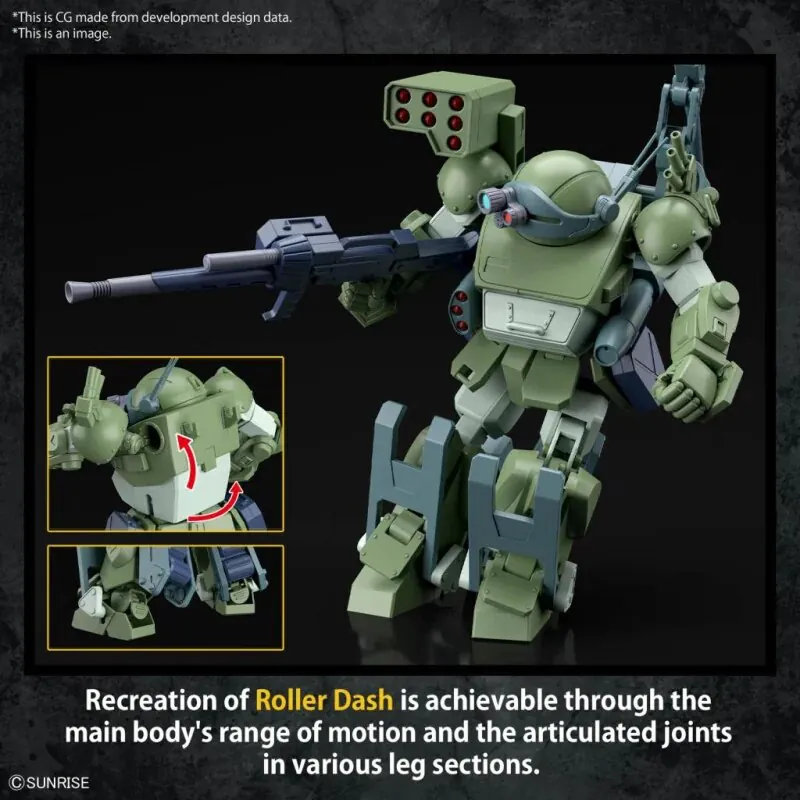 Burglarydog - Armored Trooper VOTOMS - HG Modelkit - Bandai Spirits