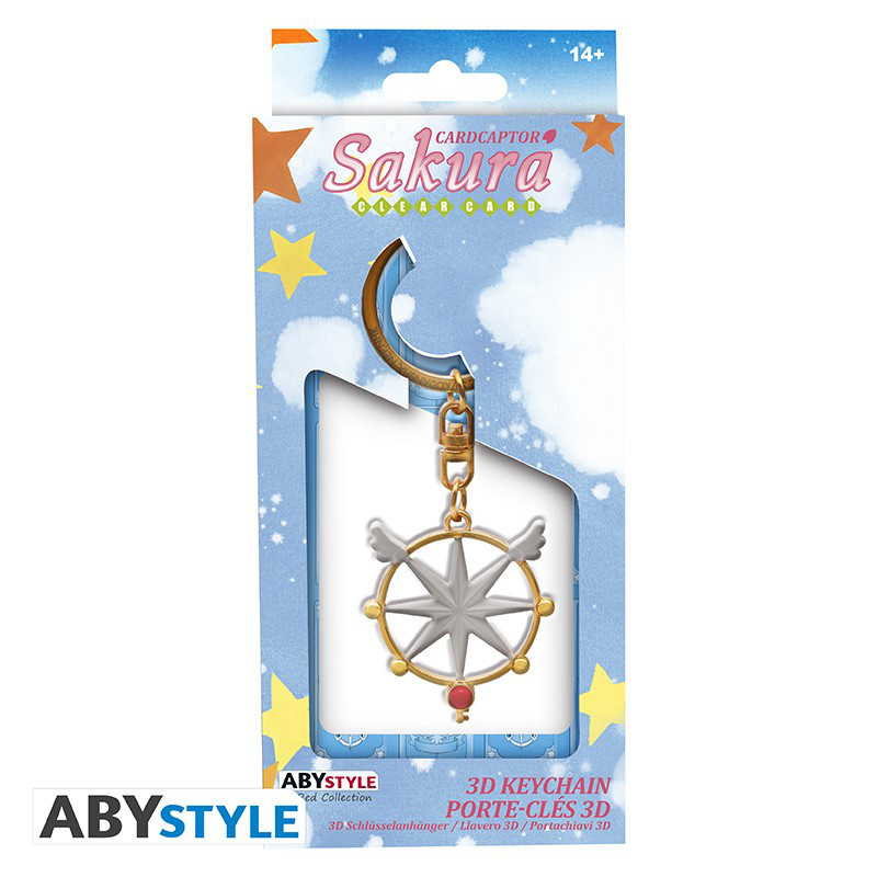 "Dream Key" - 3D Schlüsselanhänger - Card Cator Sakura - AbyStyle