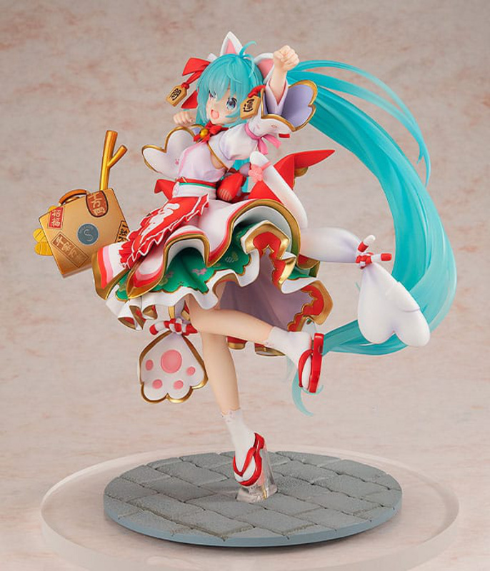 Hatsune Miku - Character Vocal Series 01 - Statue 1/7 - Maneki Miku Ver. - Kadokawa