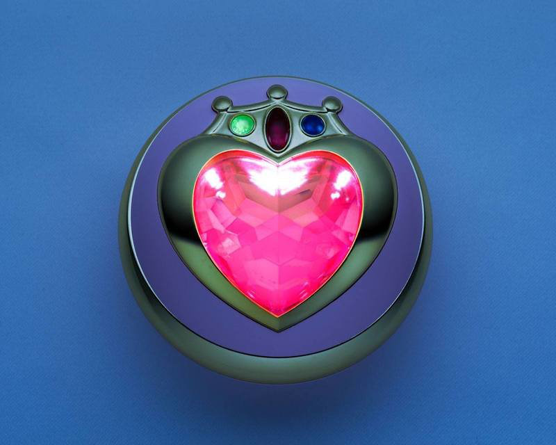 Chibiusas Verwandlungsbrosche - Prism Heart Compact - Proplica