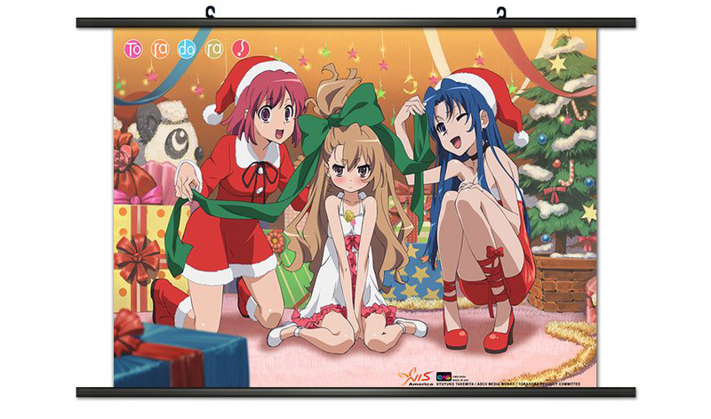 Christmas Taiga, Minori & Ami - Wallscroll - Toradora!