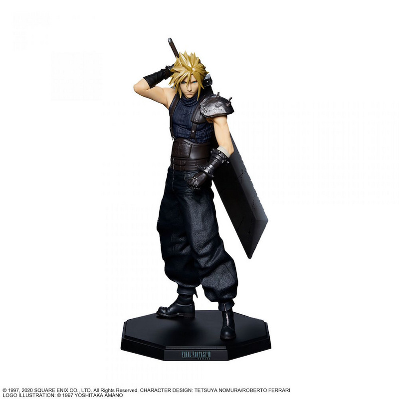 Cloud Strife - Final Fantasy VII Remake - Statue - Square Enix