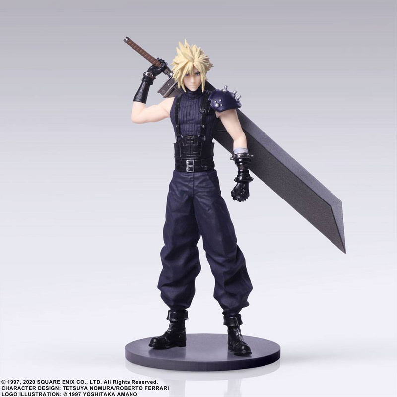 Cloud Strife - Final Fantasy VII Remake - Trading Arts Figur - Square Enix