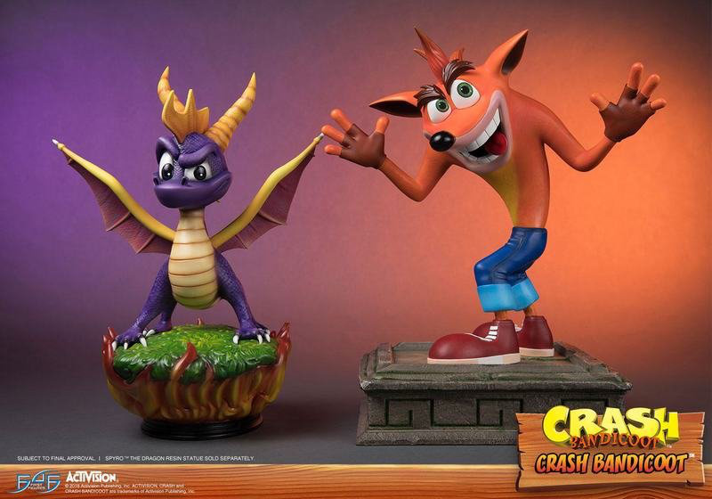 Crash Bandicoot - First 4 Figures