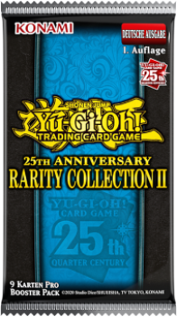 DE - Yu-Gi-Oh! TCG - 25th Anniversary Rarity Collection II - Booster (9 Karten pro Pack)