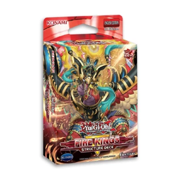 DE - Yu-Gi-Oh! TCG - Fire Kings Revamped (Reprint) Structure Deck - Konami 