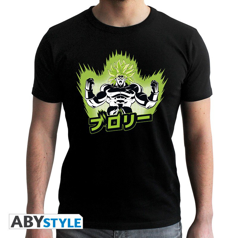DRAGON BALL BROLY - DSB/ Broly Men's T-Shirt - M - AbyStyle