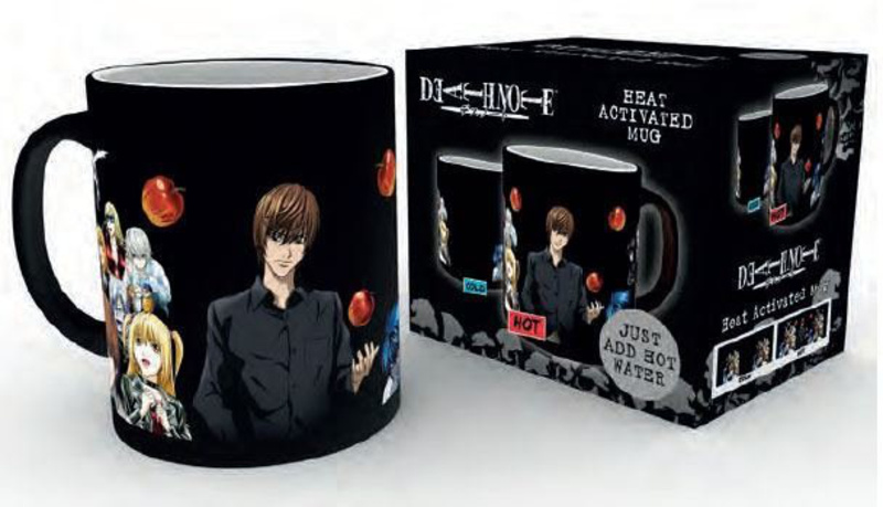 Death Note Group - Tasse mit Thermoeffekt / Zaubertasse