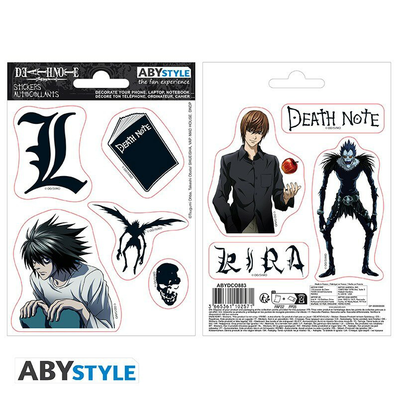 Death Note Icons - Death Note - Stickerbogen - AbyStyle