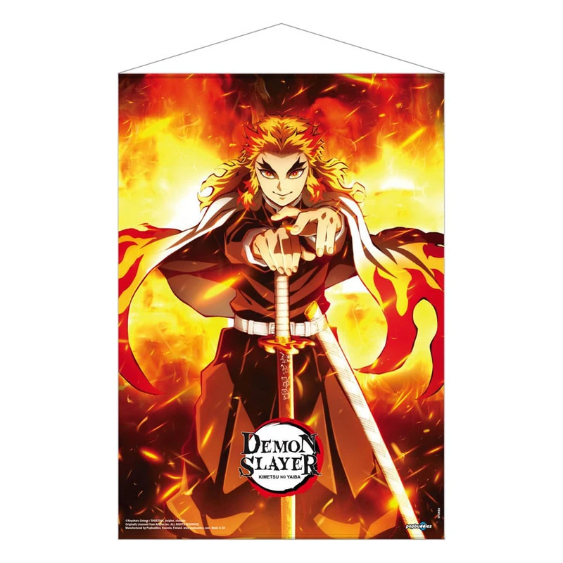 Demon Slayer - Wall-Scroll - Kyojuro Rengoku - POPbuddies