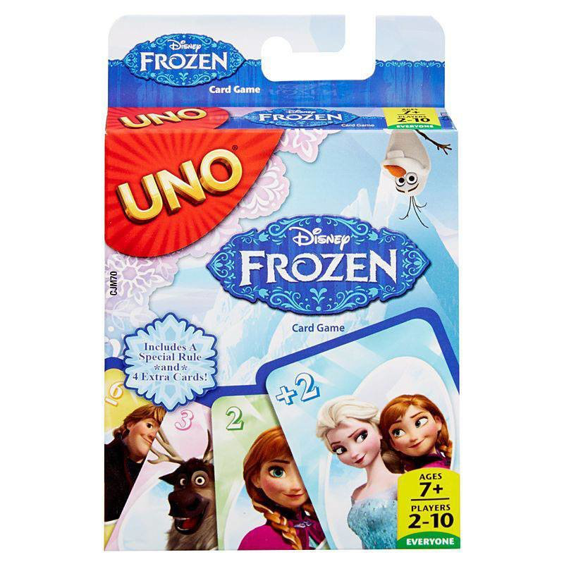 Die Eiskönigin - Völlig unverfroren / Frozen - UNO Kartenspiel Englische Version