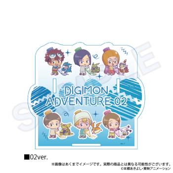 Digimon Adventure 02 - Acryl Stiftehalter (Oekakiccho Version) - Y Line