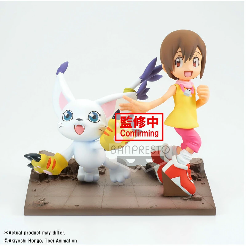 Kari / Hikari Yagami und Gatomon - DXF Adventure Archives - Banpresto