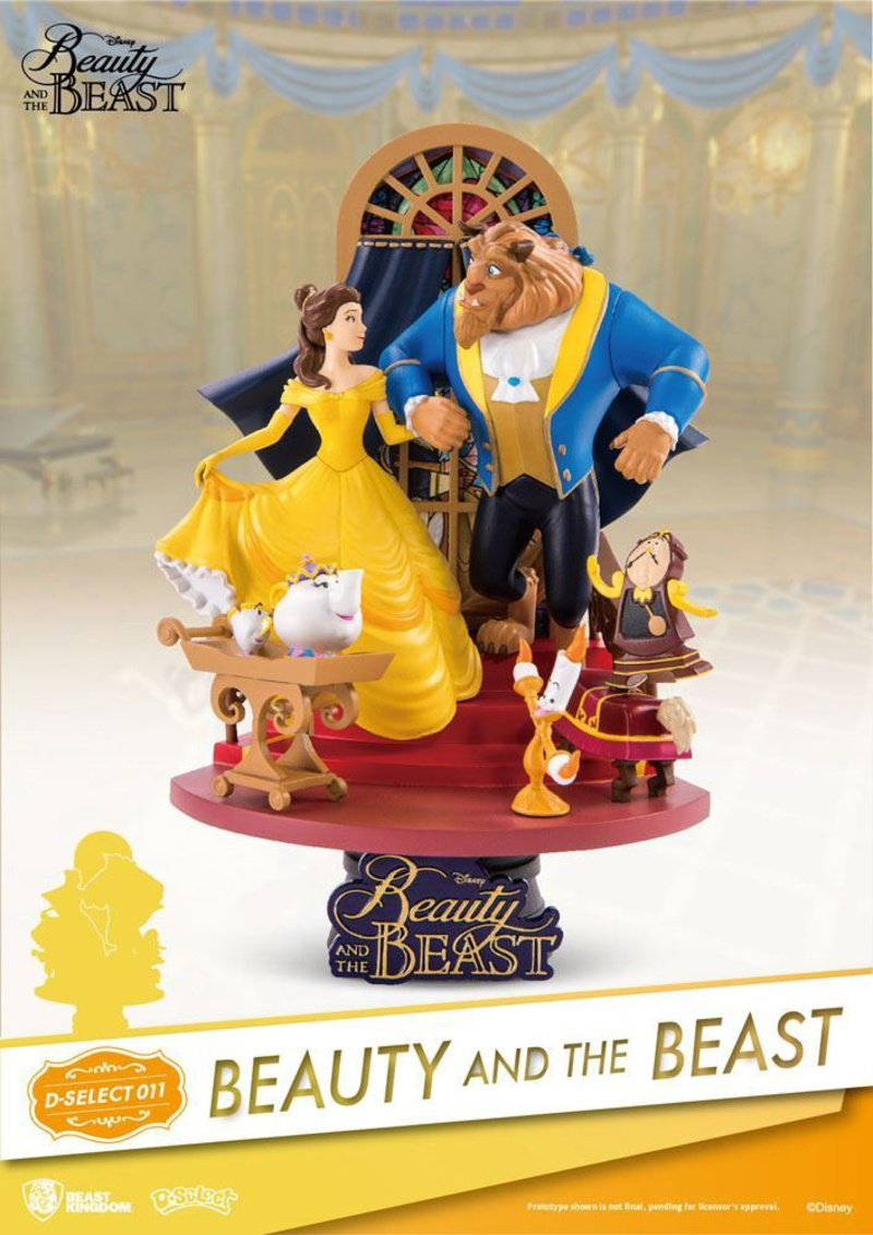 Disney Select: Die Schöne und das Biest Diorama