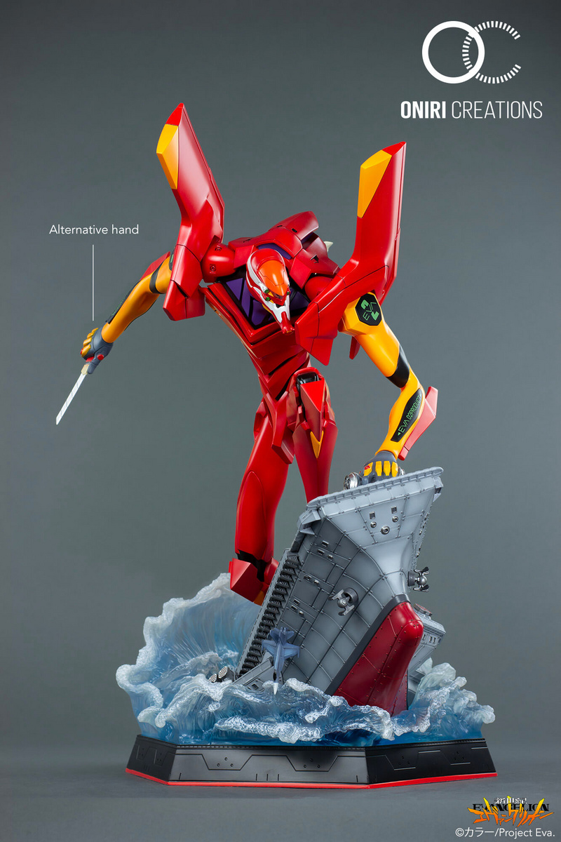 EVA-02 : FIRST APPEARANCE - Neon Genesis Evangelion - Resin Diorama - Oniri Créations