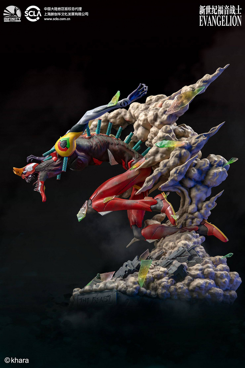 EVA-02 - The Beast Mode - Neon Genesis Evangelion - Resin Statue - Infinity Studio