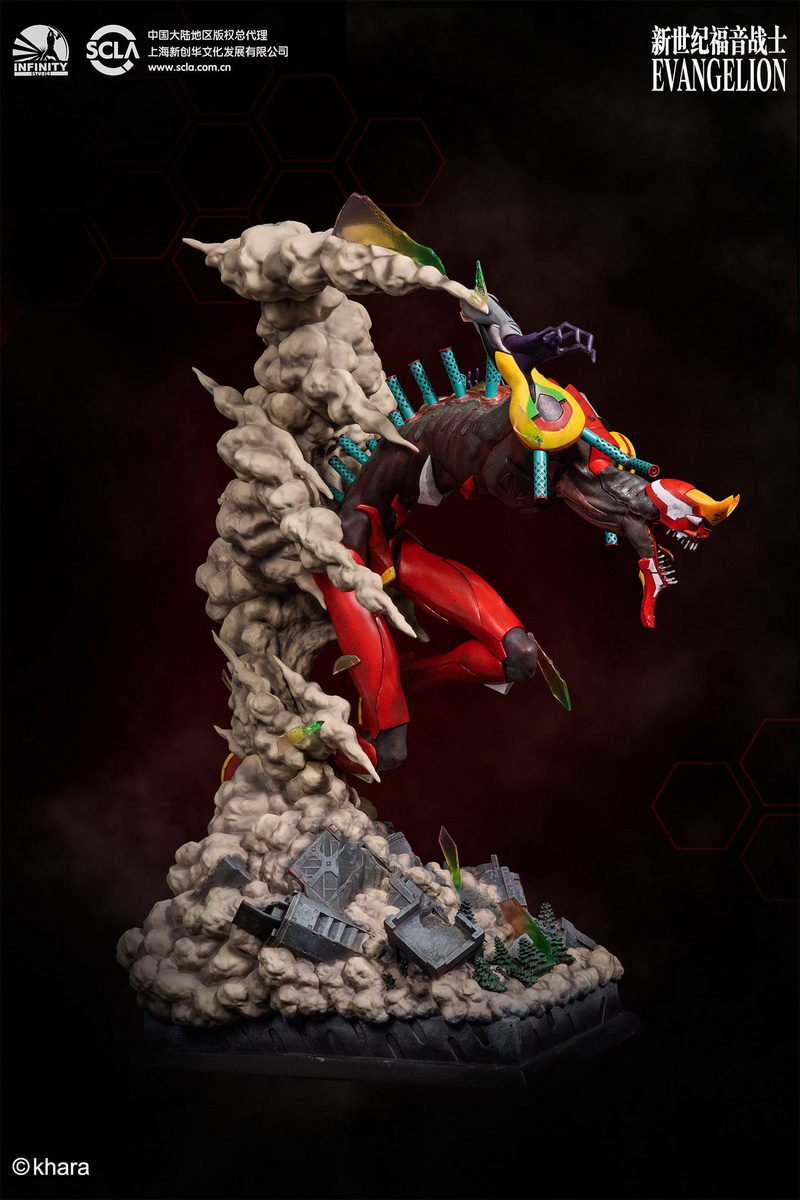 EVA-02 - The Beast Mode - Neon Genesis Evangelion - Resin Statue - Infinity Studio